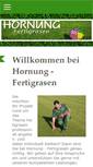 Mobile Screenshot of hornung-fertigrasen.de